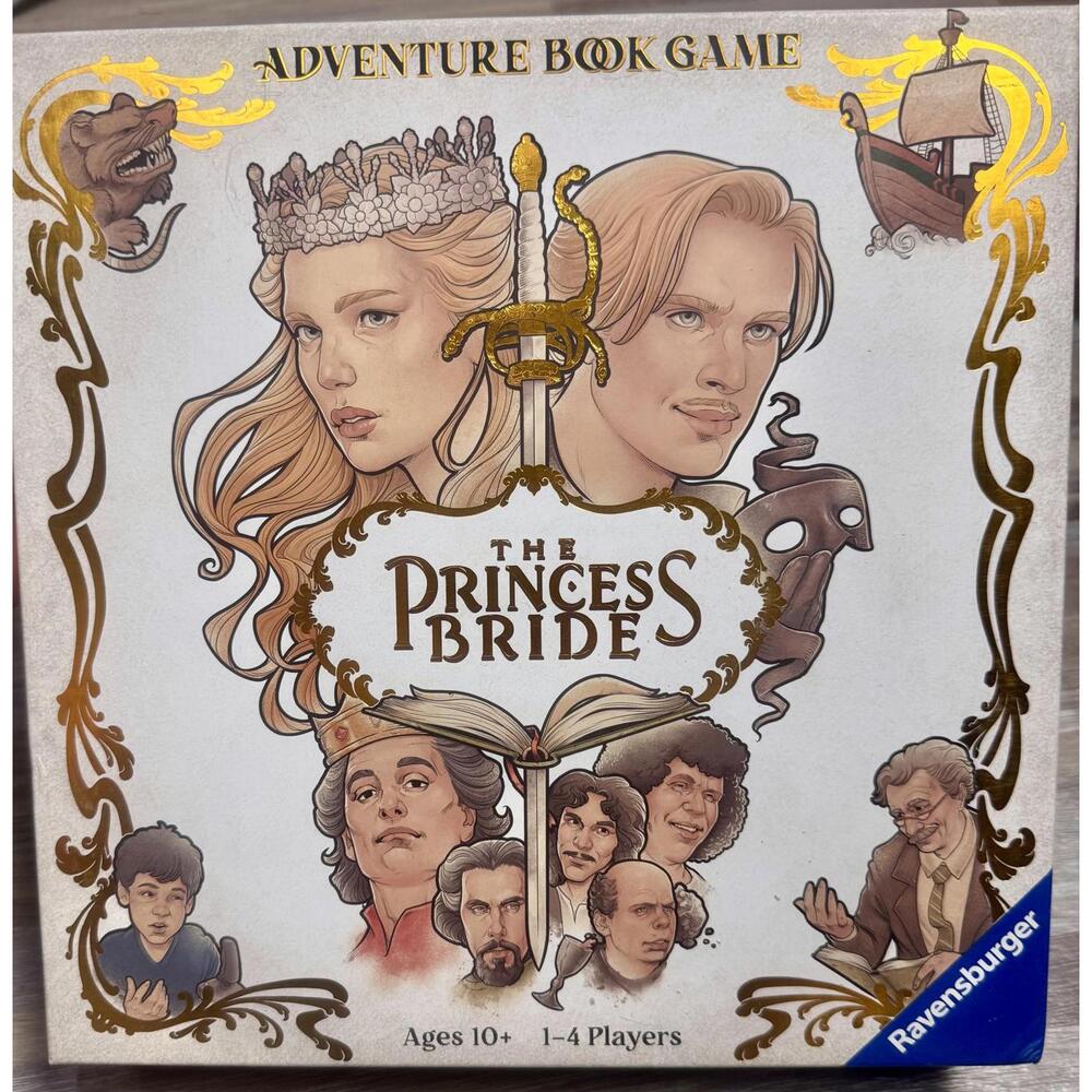 The Princess Bride Adventure Book Game – Factory Sealed Ravensburger 1–4 Players